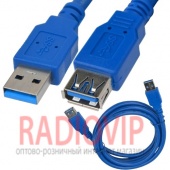 картинка Кабель USB 3.0 AM/AF 1.5m от интернет магазина Radiovip