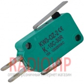 картинка Микропереключатель с лапкой MSW-02 ON-(ON), 3pin, 5A, 125/250VAC от интернет магазина Radiovip