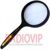 картинка Лупа ручная, 2X увеличение (диаметр 65 мм) и 4X увеличение (диаметр 19 мм) Magnifier 86038 от интернет магазина Radiovip