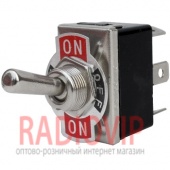 картинка Тумблер KN3(C)-203P (ON-OFF-ON), 6pin, 10A 250VAC от интернет магазина Radiovip
