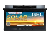 картинка Аккумулятор гелевый ELECTRONIX SOLAR EDITION 80 Аh от интернет магазина Radiovip