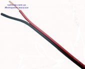 картинка Кабель питания 2жилы 7х0,12CU (0,08мм.кв.) красно-чёрный 100м от интернет магазина Radiovip