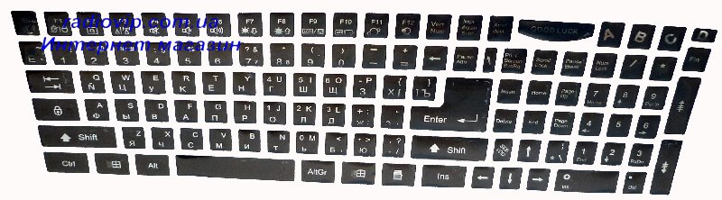 картинка Наклейки на клавиатуру от интернет магазина Radiovip