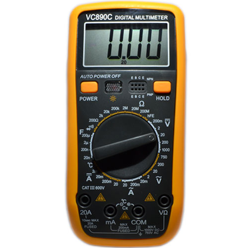 картинка Мультиметр VC-890C от интернет магазина Radiovip