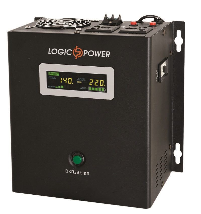 картинка ИБП Logicpower LPY- W - PSW-1000VA+ (700Вт) 10A/20A с правильной синусоидой 12В от интернет магазина Radiovip