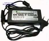 картинка Импульсный адаптер питания Green Vision GV-SAS-T 12V4A от интернет магазина Radiovip