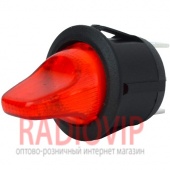 картинка Переключатель-тумблер MRS-103-9H ON-OFF-ON, 3pin, 6A, 220V, красный от интернет магазина Radiovip