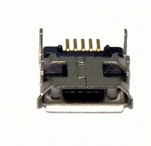 картинка Гнездо micro USB монтажное тип 2 от интернет магазина Radiovip