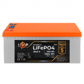 картинка Аккумулятор LP LiFePO4 для ИБП LCD 24V (25,6V) - 140 Ah (3584Wh) (BMS 150A/75A) пластик от интернет магазина Radiovip