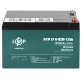 картинка Тяговий свинцево-кислотний акумулятор LP 6-DZM-12 Ah - под Болт М5 от интернет магазина Radiovip