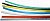 картинка Трубка термоусадочная 5,0/2,5 цветная 1м. от интернет магазина Radiovip