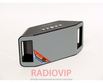 картинка Портативная Bluetooth колонка WSTER WS-Y66B+радиоприемник от интернет магазина Radiovip
