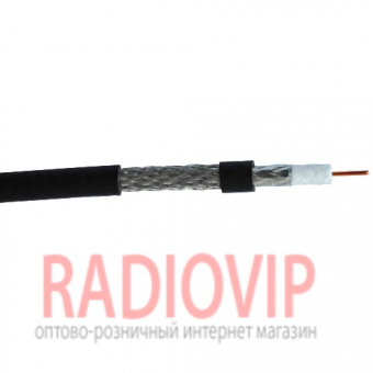 картинка Кабель RG-6 (F660BV) EuroSat, диам-6,9мм, чёрный, 305м от интернет магазина Radiovip