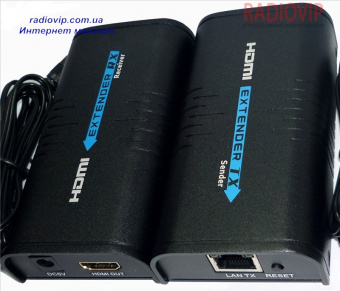 картинка Устройство передачи HDMI по кабелю витая пара 100-120 м HD- EXN от интернет магазина Radiovip