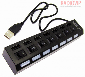картинка USB Хаб H-02 от интернет магазина Radiovip