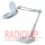 картинка Лупа-лампа с LED посветкой на подставке, круглая, 5-и кр.увелич., диам-130мм ZD140 от интернет магазина Radiovip