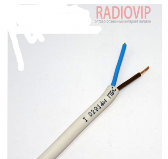 картинка Кабель силовой ПВС, медный, 2х0,75мм.кв. от интернет магазина Radiovip