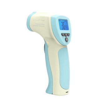 картинка Бесконтактный термометр для измерения температуры тела HT880D от интернет магазина Radiovip