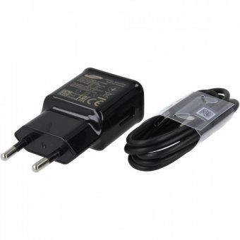 картинка Сетевое зарядное устройство Samsung Fast Charging (2A/5В) черная от интернет магазина Radiovip