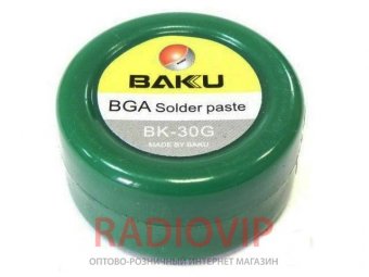 картинка Паста BGA  BK-30 (30g) от интернет магазина Radiovip