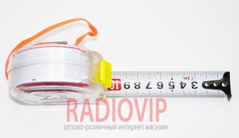 картинка Рулетка стальная,7,5м,Q12 от интернет магазина Radiovip