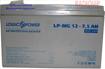 картинка Аккумулятор мультигелевый  LP-MG 12V 7,5AH от интернет магазина Radiovip