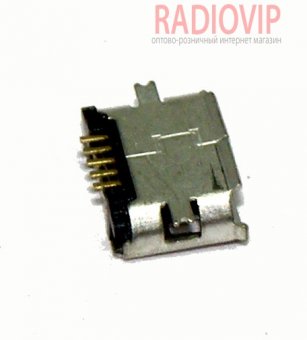 картинка Гнездо micro USB монтажное тип 1 от интернет магазина Radiovip