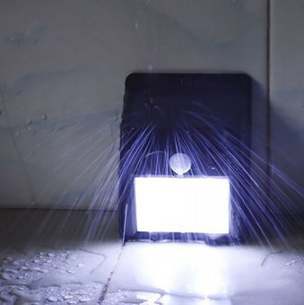 картинка Солнечный светильник 20 led с датчиком движения от интернет магазина Radiovip