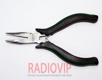 картинка Утики изогнутые,черно-зелёные ручки 125*30,Q100 от интернет магазина Radiovip