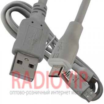 картинка Шнур шт.USB А -шт.miсro USB 5pin для мобильных. 1,5м от интернет магазина Radiovip