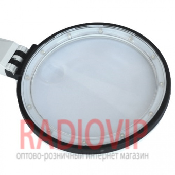 картинка Настольная лупа LED подсветкой, 2X+5X увеличение, диаметр 120+28 мм, Magnifier 3B-1C от интернет магазина Radiovip