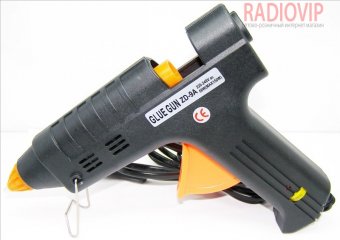 картинка Клеевой пистолет ZD-9B с регулировкой температуры в кейсе от интернет магазина Radiovip