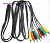 картинка Шнур соединительный 4RCA х 4RCA  2,4м. JAPAN от интернет магазина Radiovip