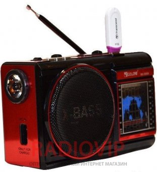 картинка Радиоприемник с фонариком Golon RX 9009 USB/SD/FM от интернет магазина Radiovip