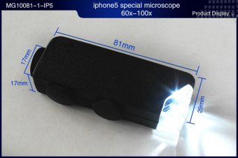 картинка Карманный монокулярный микроскоп для iPhone5 MG10081-1-IP5 от интернет магазина Radiovip