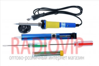 картинка Набор инструментов для пайки ZD-921B в пластиковом кейсе от интернет магазина Radiovip