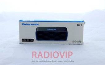 картинка Портативная акустическая система SPS K31+BTс поддержкой Bluetooth от интернет магазина Radiovip