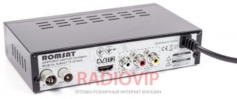 картинка Тюнер цифровой Romsat TR-2018 HD (формат DVB - T2) от интернет магазина Radiovip