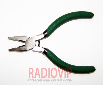 картинка Плоскогубцы с кусачками ,зелёные ручки,5 дюймов,Q30 от интернет магазина Radiovip