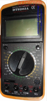 картинка Мультиметр DT-9205A от интернет магазина Radiovip