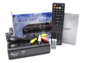 картинка Тюнер цифровой Eurosky ES-18 (формат DVB - T2) от интернет магазина Radiovip