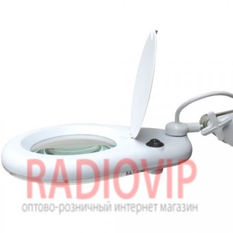 картинка Лампа лупа Magnifier Vast LED, 5 диоптрий, 180мм диаметр от интернет магазина Radiovip