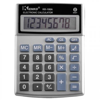 картинка Калькулятор Кenko 100A/100B - 8, музыкальный от интернет магазина Radiovip