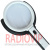 картинка Настольная лупа LED подсветкой, 2X+5X увеличение, диаметр 120+28 мм, Magnifier 3B-1C от интернет магазина Radiovip