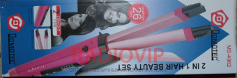картинка Плойка щипцы для волос 2 в 1 Domotec 4982 от интернет магазина Radiovip