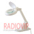 картинка Лампа лупа настольное с LED подсветкой, 3+8кр.увел., диам-90мм от интернет магазина Radiovip