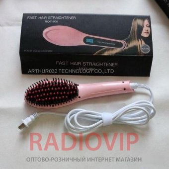 картинка Электрическая расческа-выпрямитель Fast Hair Straightener HQT-906 от интернет магазина Radiovip