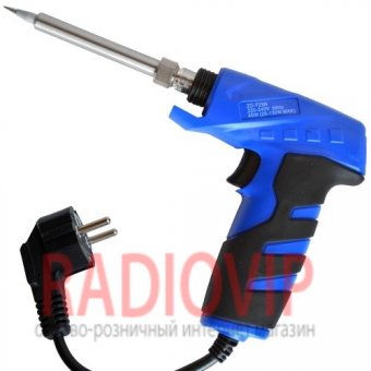 картинка Паяльник-пистолет ZD-723N, 40W, 220V, керам. нагреватель, с колпачком от интернет магазина Radiovip