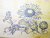 картинка Фанера с контуром для выжигания Подсолнухи от интернет магазина Radiovip
