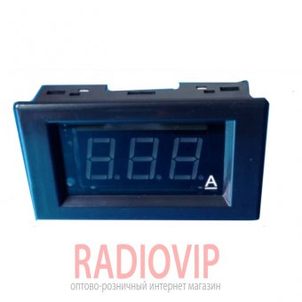 картинка Амперметр V85DC до 100А (красные цифры) от интернет магазина Radiovip